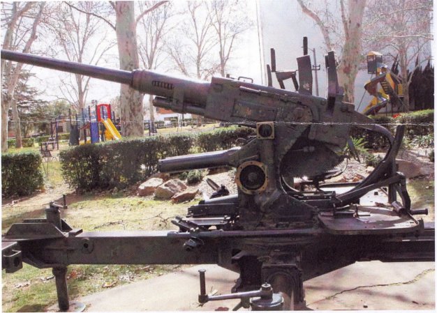 40 mm Bofors Mark II Anti Aircraft Gun