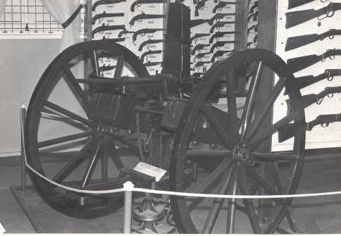 5 Barrel Nordenfelt Machine Gun