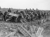 18 Pounder in Mud: Langmarck, Third Ypres 16 October 1917
