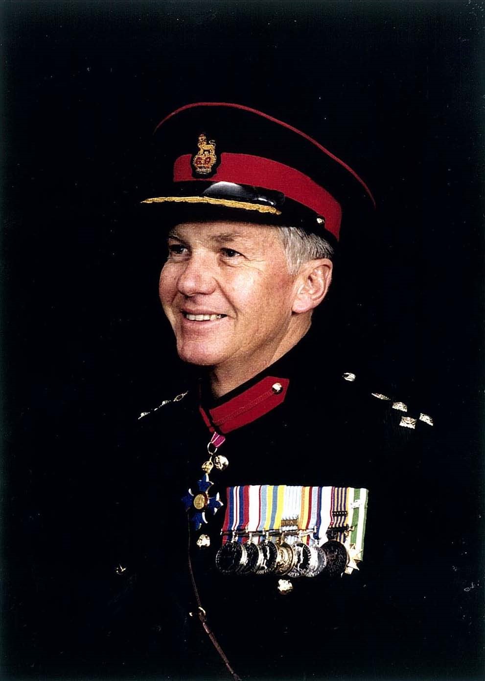 Commanding Officers of the School of Artillery - Brigadier John Robert Salmon CBE